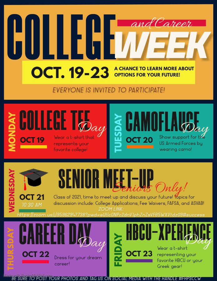 College & Career Week Fairfield High Preparatory School