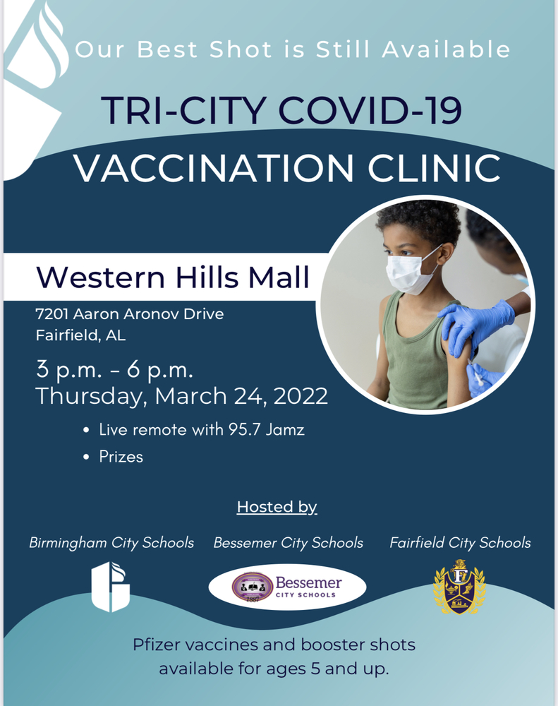 Vaccination Clinic flyer