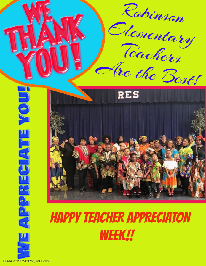 Happy Teacher Appreciation Week!!