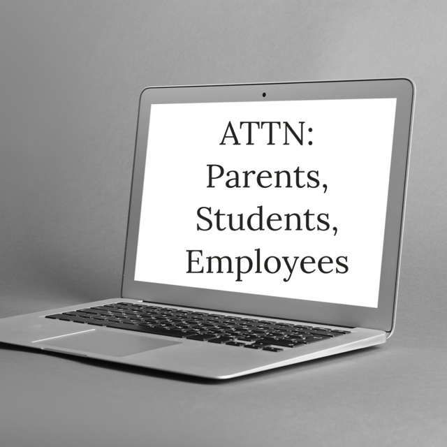 Laptop with ATTN