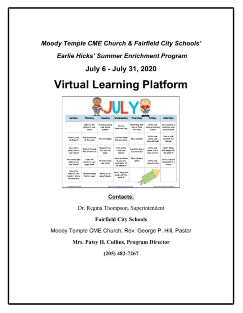 FCS Summer Enrichment 2020