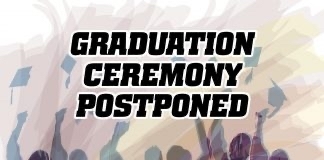 Graduation Postponed Announcement 