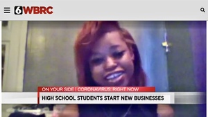 Oniya Walker, Fairfield High Freshman and Entrepreneur