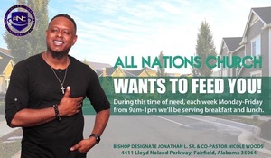 ONE NATION CHURCH: NEW MEAL DISTRIBUTION SITE