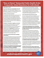 FAQ: “Stay at Home” Public Health Order