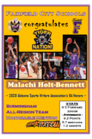 Fairfield recognizes Malachi Holt-Bennett